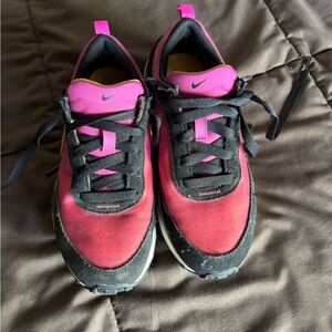 Nike Pink and Black Sneakers